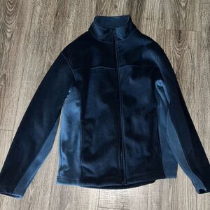 Bass Pro Shop fleece zip up mens   sweater blue size S